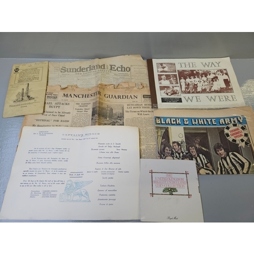 24 - Box Of Books & Newspaper Cuttings - Aircraft, Railways, Ships Etc