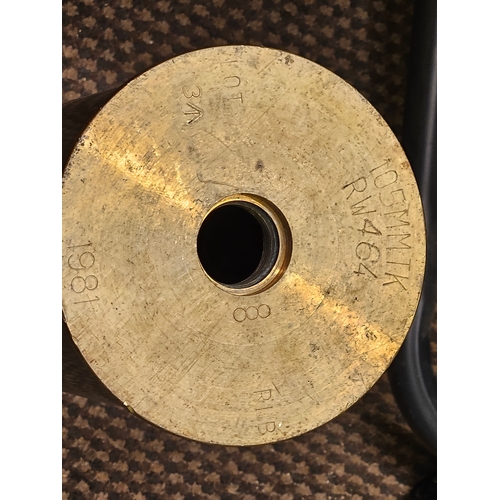 7 - Brass Shell Case Stamped 105MMTK RW464 (1981)