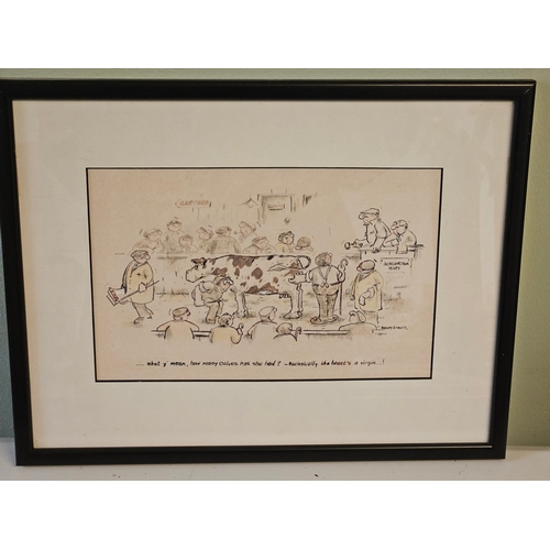 10 - Henry Brewis 'Acklington Mart' Print, P Oliver Northumberland Limited Editon Print & 2 Framed Photog... 