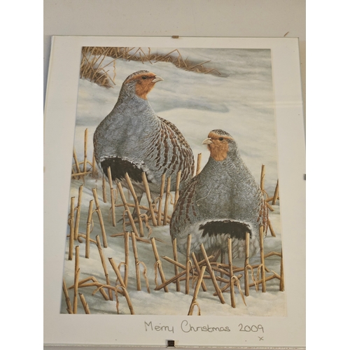 11 - Keith Proctor Fox & Pheasant Print, Alexander Charles-Jones 'Cocks Only' Print, P Oliver Grouse On S... 