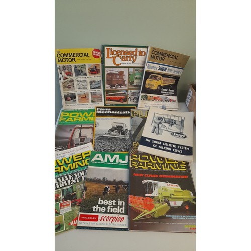 12 - A Quantity Of Agricultural, Tractor,  Steam Handbooks & Magazines Etc