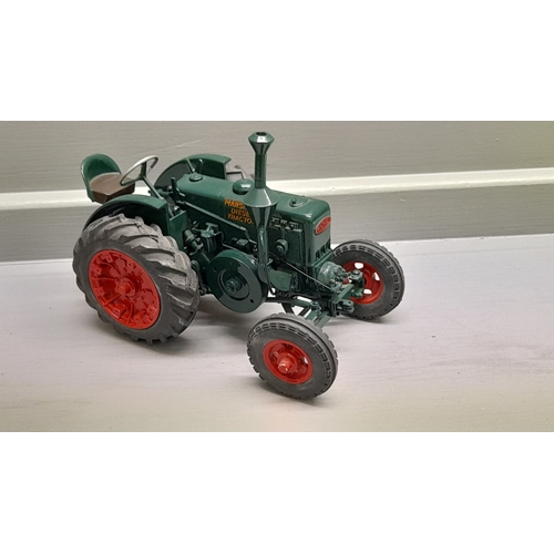 35 - Model Marshall Diesel Tractor With Box