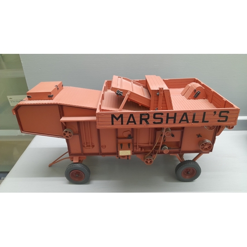 44 - Model Thrashing Machine In Original Box Scale 1:16