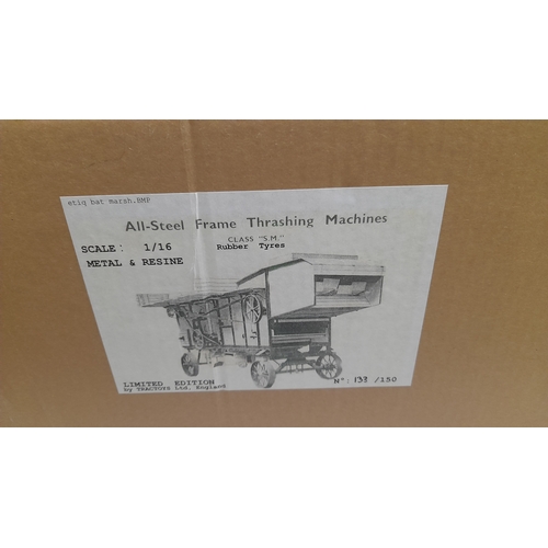 44 - Model Thrashing Machine In Original Box Scale 1:16