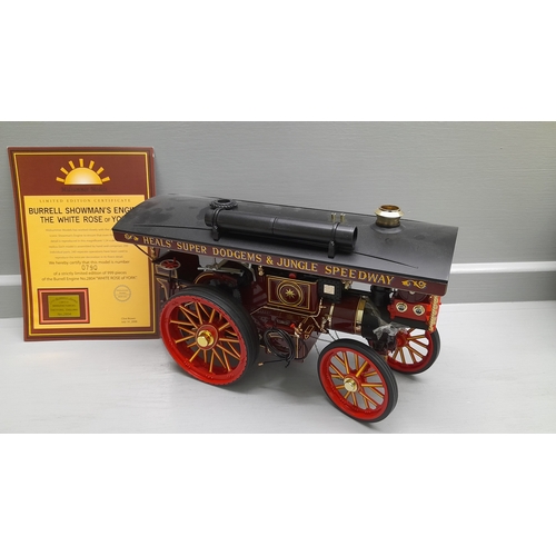 45 - Model Chas. Burrell & Sons Showman's Engine In Original Box Limited Edition 0790/999 Scale 1:24 With... 