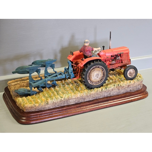 69 - Border Fine Arts 'Reversible Ploughing' B0978 By R Ayres Limited Edition 182/1500 With Certificate &... 