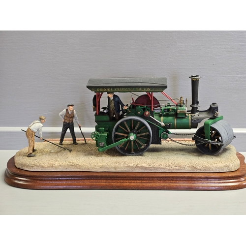 70 - Border Fine Arts 'Betsy' (Steam Engine) B0663 By R Ayres Limited Edition 0178/1750 With Certificate ... 