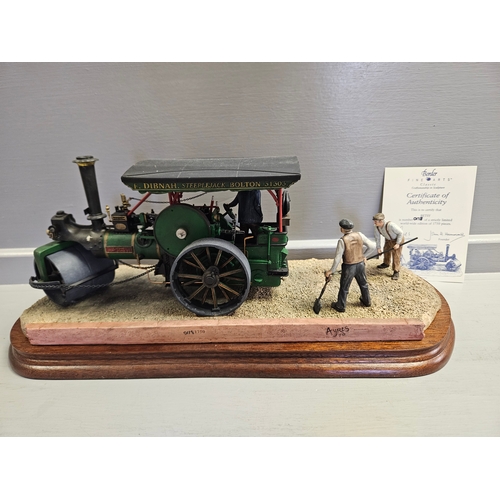 70 - Border Fine Arts 'Betsy' (Steam Engine) B0663 By R Ayres Limited Edition 0178/1750 With Certificate ... 