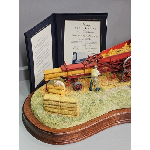 86 - Border Fine Arts 'The Threshing Mill' B0361 By R Ayres Limited Edition 458/600 With Certificate & Bo... 