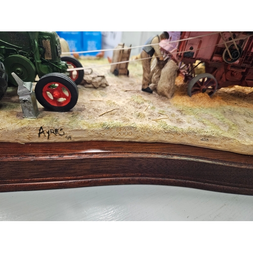 86 - Border Fine Arts 'The Threshing Mill' B0361 By R Ayres Limited Edition 458/600 With Certificate & Bo... 