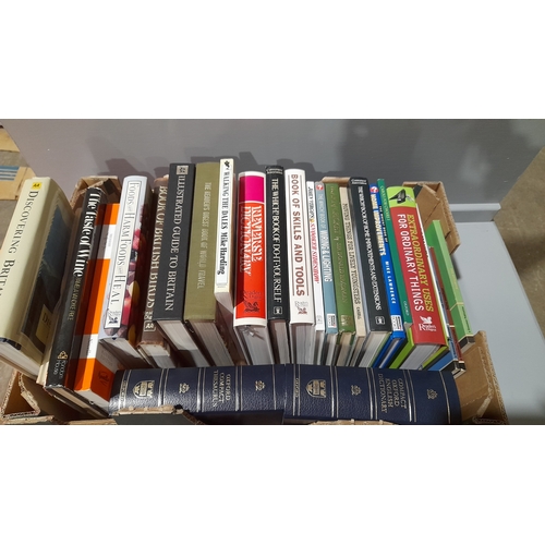 13 - Box Of Assorted Books - British Birds, Britain, Home Improvements Etc