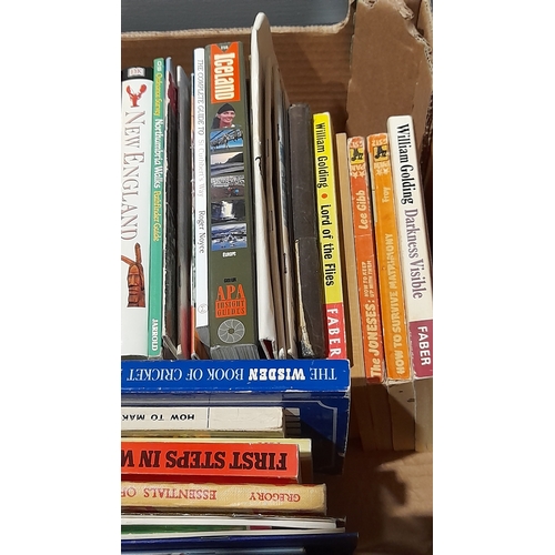 14 - Box Of Assorted Paperbacks Etc