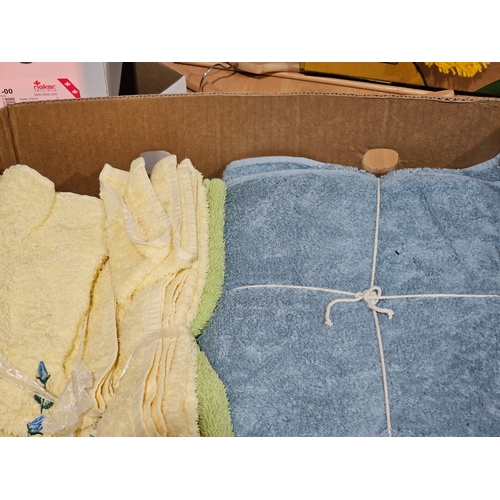 78 - Box Of Assorted Towels