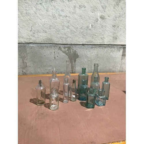 121 - Qty Glass Bottles