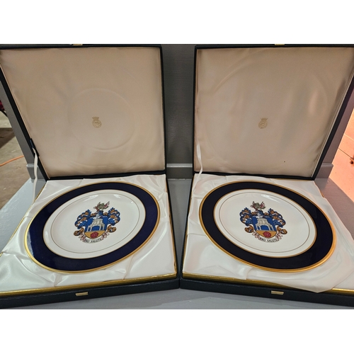 137 - A Pair Of Commemorative Plates In Boxes