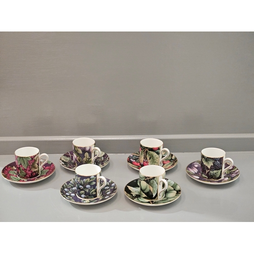 138 - 6 Wedgwood Coffee Cans & Saucers