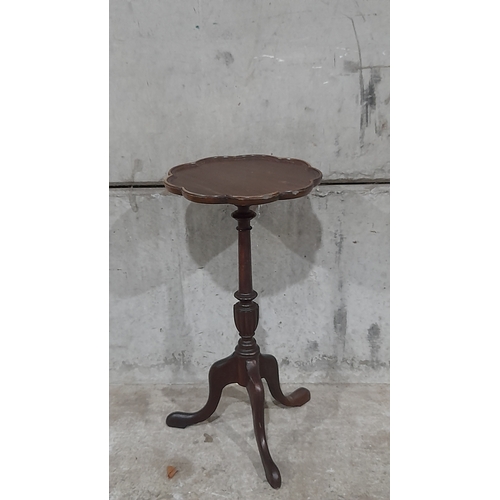 765 - Mahogany Wine Table H56cm