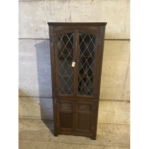 791 - Old Charm Style Corner Cabinet H167cm