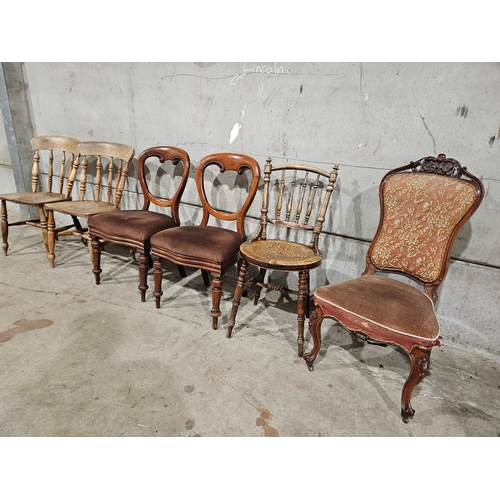 826 - 6 Assorted Chairs