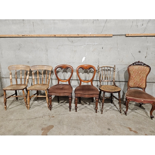 826 - 6 Assorted Chairs