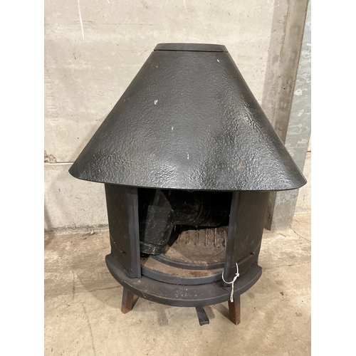 978 - Cast Iron Log Burner