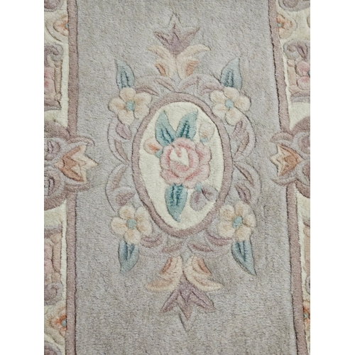 982 - Oriental Wool Rug 123cm x 62cm