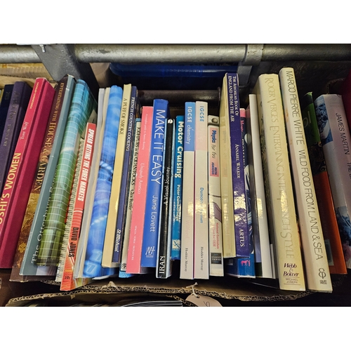 6 - Box Of Books - Cookery, Chemistry, Physics Etc