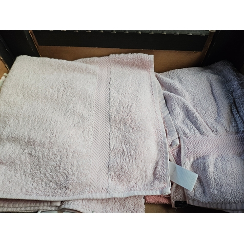 23 - Box Including Assorted Towels Etc