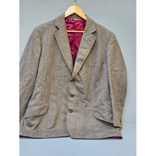 58 - Tailored Men's Tweed Jacket & Aigle Jacket Size XL