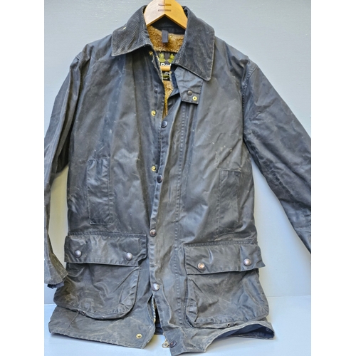 60 - Barbour Jacket With Pile Lining Size C34/86cm