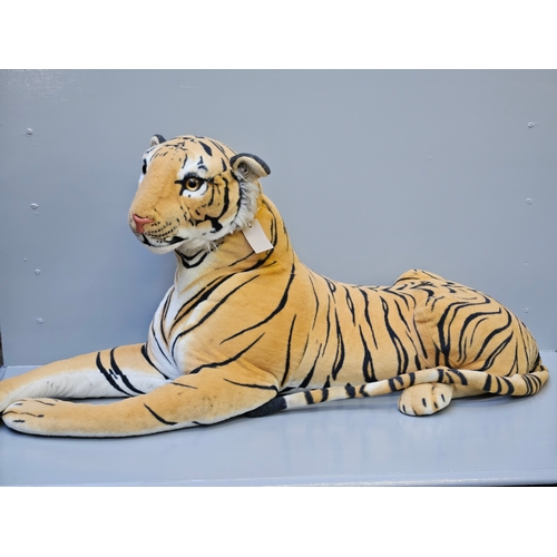 68 - Large Leopard Soft Toy (Lying) 118cm x 50cm