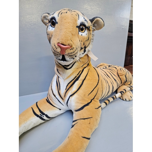 68 - Large Leopard Soft Toy (Lying) 118cm x 50cm