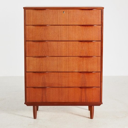 4 - A mid century tallboy chest