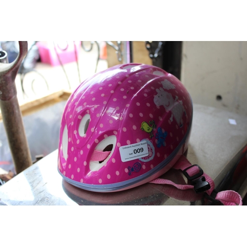 9 - PEPPER PIG BIKE HELMET