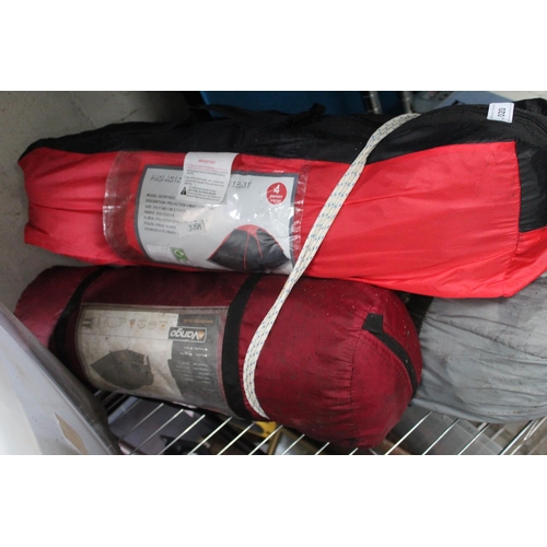 20 - 3 BAGS OF CAMPING EQUIPMENT