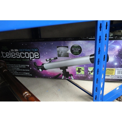 237 - BOXED TELESCOPE