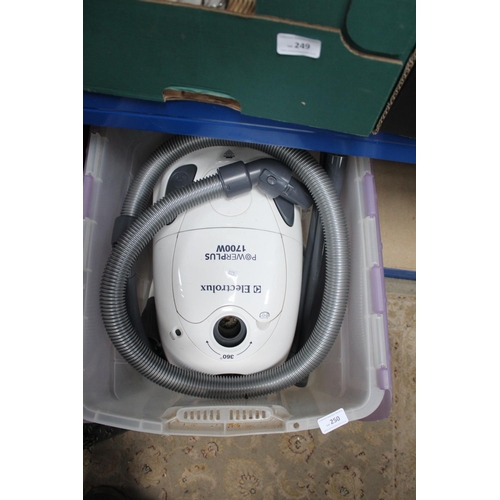 250 - ELECTROLUX VACUUM CLEANER