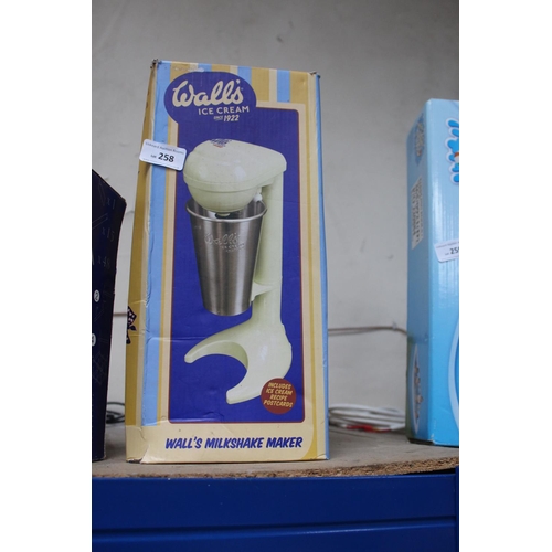 258 - WALLS ICE CREAM MAKER BOXED