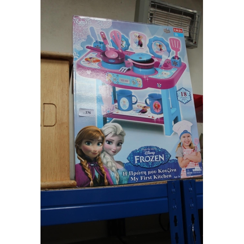 276 - BRAND NEW  DISNEY FROZEN CHILDS KITCHEN SET