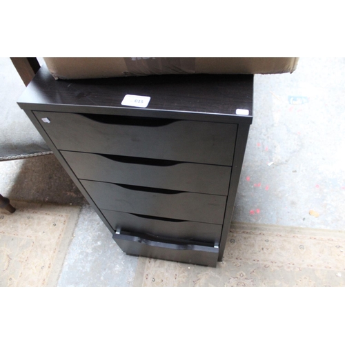 536 - METAL FILING CABINET