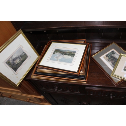 587 - QUANTITY OF FRAMED PICTURES