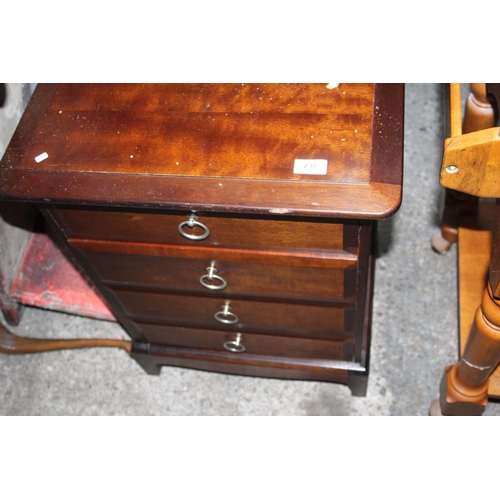 631 - STAG MINSTREL 4 DRAWER SIDE TABLE