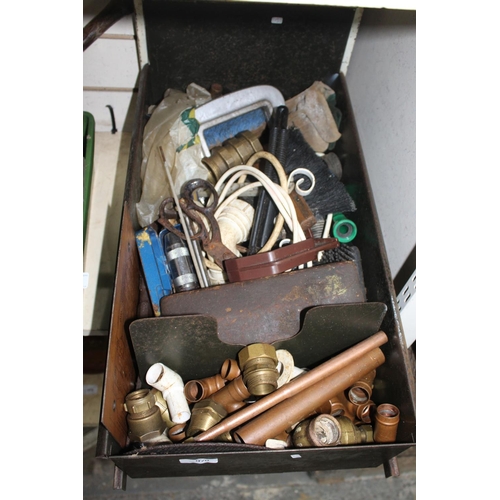 70 - METAL BOX OF PLUMBING EQUIPMENT