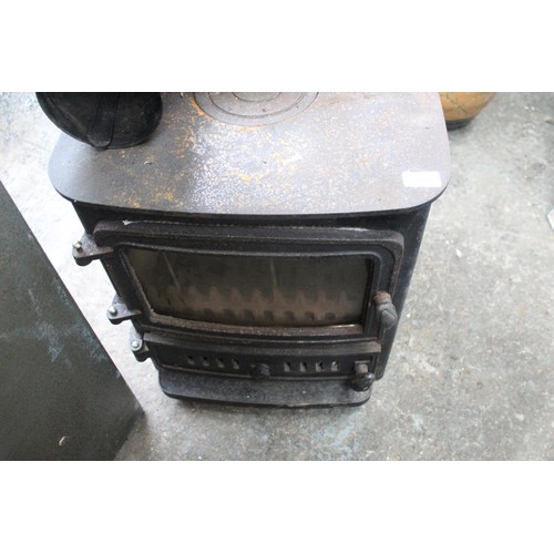 3 - SMALL CAST IRON WOOD STOVE