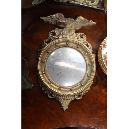 506 - EAGLE REGENCY STYLE  MIRROR ( WE DO HAVE AN ORIGINAL FULL SIZE ONE COMING IN THE NEXT FEW WEEKS)