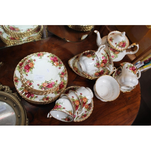 507 - ROYAL ALBERT TEA SET