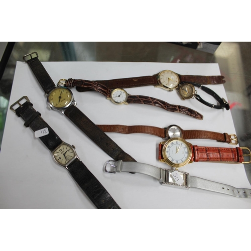 524 - 8 ASSORTED WATCHES