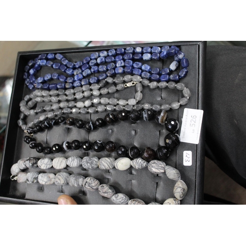 526 - COSTUME NECKLACES