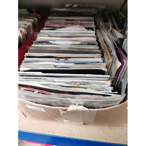 338 - BOX OF 45 RECORDS