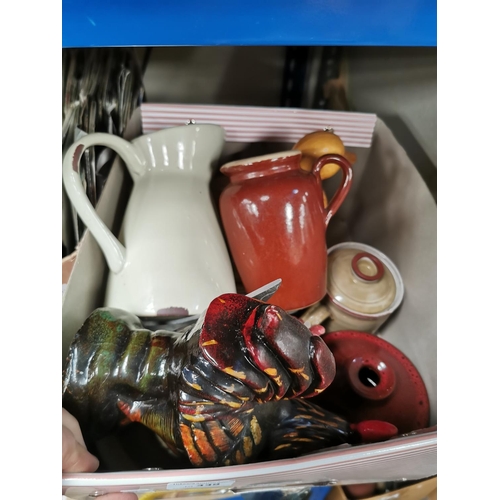 339 - BOX OF JUGS